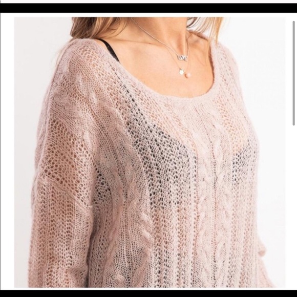 Free People Frappuccino Combo Angel Soft Sweater - Picture 4 of 14